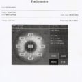 Sample P-scan report printed on external printer - option